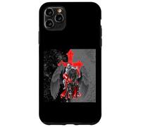 Custodia per iPhone 11 Pro Max Cavaliere Jousting a Cavallo, Cavalieri del Vecchio, araldica