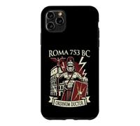 Custodia per iPhone 11 Pro Max Centurione Romano con Elmo Mlitare Arte Legioni Roma