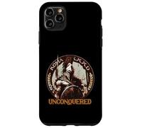 Custodia per iPhone 11 Pro Max Centurione Romano con Elmo Mlitare Arte Legioni Roma