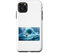 Custodia per iPhone 11 Pro Max Charybdis in fuga Il Maelstrom Odysseus mito greco vivente