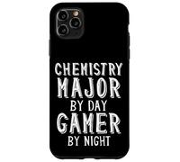 Custodia per iPhone 11 Pro Max Chemistry Major By Day Gamer By Night - Chemistry Students