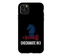 Custodia per iPhone 11 Pro Max Chess Checkmate In 3 Knight Defeats King