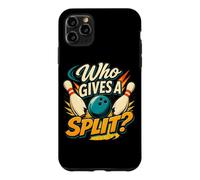 Custodia per iPhone 11 Pro Max Chi dà un umorismo da bowling a dieci pin diviso