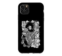 Custodia per iPhone 11 Pro Max Chitarrista Samurai Chitarra Elettrica Heavy Metal Music