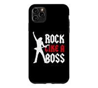 Custodia per iPhone 11 Pro Max Chitarrista Solista Ritmico Rock Band Rock Like A Boss