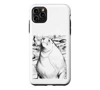 Custodia per iPhone 11 Pro Max Chonkers The Massive 2000-Pound Sea Lion Ink Sketch
