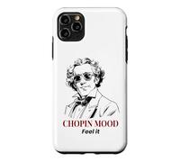 Custodia per iPhone 11 Pro Max Chopin Mood - Occhiali da sole divertenti con musica classica Frederic Chopin