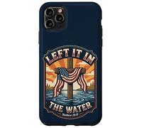 Custodia per iPhone 11 Pro Max Christian American Baptism Let It In The Water Matthew 28