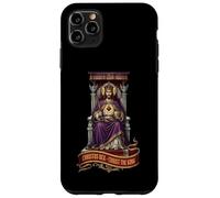 Custodia per iPhone 11 Pro Max Christus Vincit Cattolico Cristo Re Sacro Cuore
