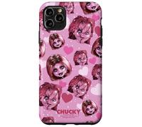 Custodia per iPhone 11 Pro Max Chucky And Tiffany Hearts All-Over Print