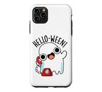 Custodia per iPhone 11 Pro Max Ciao tra divertente fantasma gioco di parole