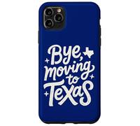 Custodia per iPhone 11 Pro Max Ciao, trasferirsi in Texas