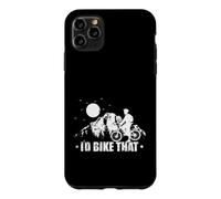 Custodia per iPhone 11 Pro Max Ciclismo I'd Bike That Freedom su due ruote