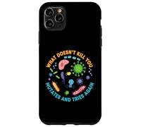 Custodia per iPhone 11 Pro Max Ciò che non ti uccide muta e prova di nuovo Biologia divertente
