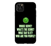 Custodia per iPhone 11 Pro Max Citazione divertente della corte di perdita di memoria del giocatore di Pickleball
