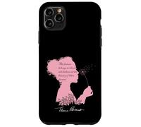 Custodia per iPhone 11 Pro Max Citazione ispiratrice di Eleanor Roosevelt con una firma