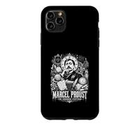 Custodia per iPhone 11 Pro Max Citazione Marcel Proust Time Remembers Everything