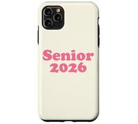 Custodia per iPhone 11 Pro Max Class of 2026 Senior 2026 Back to School Graduation