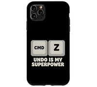 Custodia per iPhone 11 Pro Max Cmd Z Undo è il mio creatore di illustratori digitali superpotenza