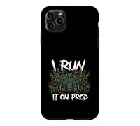 Custodia per iPhone 11 Pro Max Coder DevOps I Run It On Prod Hacker Skull