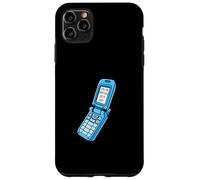 Custodia per iPhone 11 Pro Max Colore blu Call Me When You Get A Grip Grafica blu