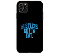 Custodia per iPhone 11 Pro Max Colore blu Feed The Hustlers Blue Graphic