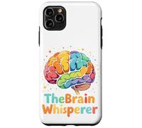Custodia per iPhone 11 Pro Max Colorful Love Science Anatomia umana Il sussurro al cervello