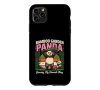 Custodia per iPhone 11 Pro Max Coltivare la mia cosa preferita Bamboo Garden Panda