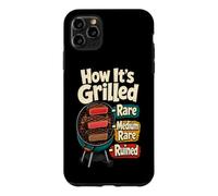 Custodia per iPhone 11 Pro Max Come è divertente barbecue alla griglia Pitmaster Steak Humor