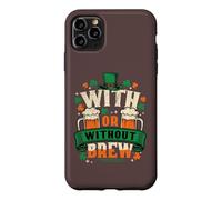 Custodia per iPhone 11 Pro Max Con o senza Brew St Patricks Day Beer