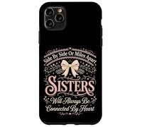 Custodia per iPhone 11 Pro Max Connected By Heart Sisters - Set di fratelli e fratelli abbinati
