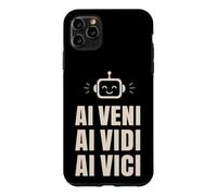 Custodia per iPhone 11 Pro Max Conquistatore tecnico robot AI Veni Vidi Vici
