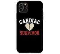 Custodia per iPhone 11 Pro Max Consapevolezza delle malattie cardiache del guerriero della salute dei sopravvissuti cardiaci