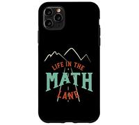 Custodia per iPhone 11 Pro Max Contabilità divertente Giochi di parole Vita nella corsia della matematica, Umorismo matematico