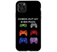 Custodia per iPhone 11 Pro Max Controlla il mio controller video da 6 Six Pack Gamer