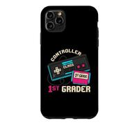 Custodia per iPhone 11 Pro Max Controller Class 1st Grader First Grade Retro Gamer Kid