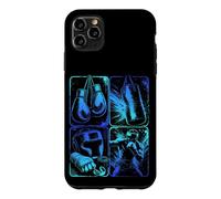 Custodia per iPhone 11 Pro Max Cool Boxe Guantoni Boxe Punching Bag Fitness