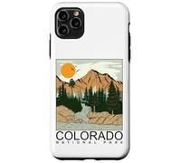Custodia per iPhone 11 Pro Max Cool Colorado the Rocky Mountains Illustration Graphic