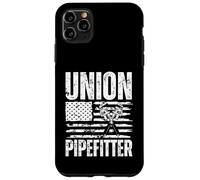 Custodia per iPhone 11 Pro Max Cool Pipefitter Art per uomo donna idraulico strumento Steamfitter
