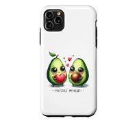 Custodia per iPhone 11 Pro Max Coppia carina di avocado che hai rubato il mio cuore amore