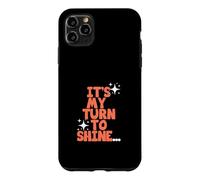 Custodia per iPhone 11 Pro Max Corallo Color My Turn To Shine Grafica Corallo