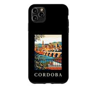 Custodia per iPhone 11 Pro Max Cordoba Spagna Storico Riverside Architettura Vintage Viaggi
