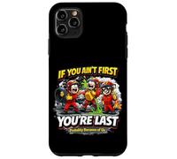 Custodia per iPhone 11 Pro Max Corse divertenti: se non sei il primo sei l'ultimo equipaggio