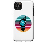Custodia per iPhone 11 Pro Max Corsica Isola Francia con testa pirata Corsica