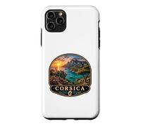 Custodia per iPhone 11 Pro Max Corsica Splendida bellezza dell'isola del Mediterraneo