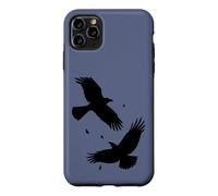 Custodia per iPhone 11 Pro Max Corvo Famiglia Wind-Borne Tranquillo