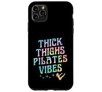 Custodia per iPhone 11 Pro Max Cosce spesse Pilates Vibes Empowering Body Positivity