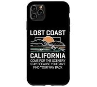 Custodia per iPhone 11 Pro Max Costa perduta California Costa settentrionale Humboldt Mendocino