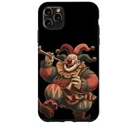 Custodia per iPhone 11 Pro Max Costume da Joker medievale per clown che canta e balla
