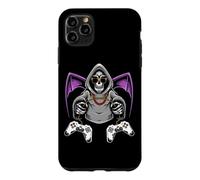 Custodia per iPhone 11 Pro Max Costume da scheletro da giocatore di Halloween